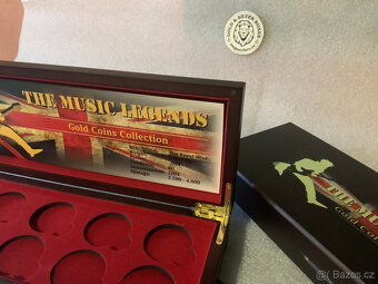 Luxusní etue pro zlaté mince 1oz The Music Legends - 6