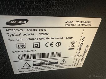 4K smart televize Samsung - 139cm - wifi - 6