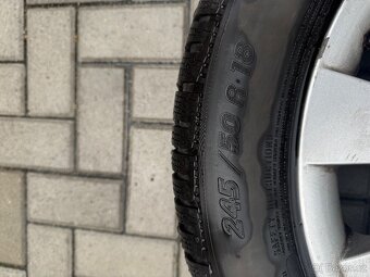 BMW originál alu + Michelin Pilot Alpin 245/50 R18 RunFlat – - 6