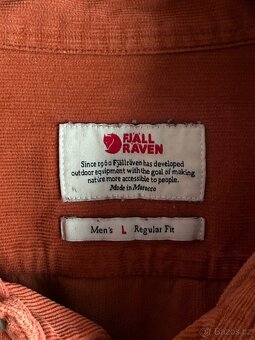 Manšestrová košile Fjallraven Ovik Cord Shirt M Autumn Leaf - 6