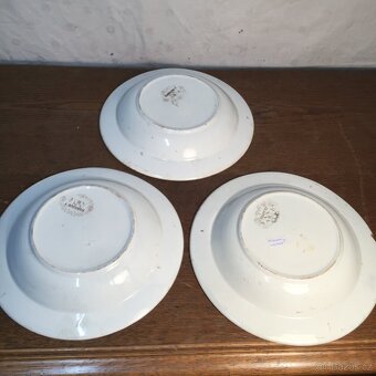 200 let staré talířeAltrohlau Karlsbad Prag 1850 - 6