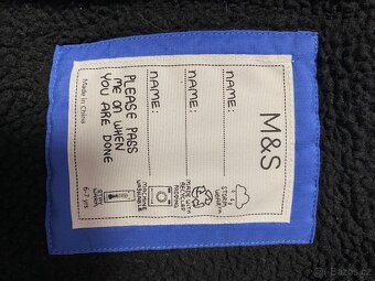 Zimní bunda-parka M&S vel. 122 - 6