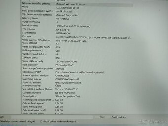 HP Elitebook 830 G7 13,3" i7-10710U, 8GB, SSD NVMe 256GB,W1 - 6