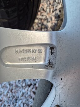 Kompletní kola Škoda Octavia, 5x100, 195/65 R15 - 6