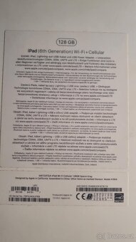 iPad 6. generace Wi-Fi + Cellular 128GB - 6