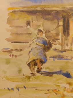 Obraz Oldřich Procházka 1947, pasparta 42x45 - 6