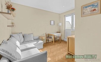 Pronájem zařízeného bytu 1+kk s terasou, Sobotecká, Praha - - 6