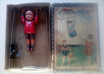 STAROŽITNÁ HRAČKA "WONDER ACROBAT" - MADE IN JAPAN - 6