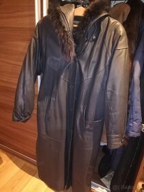 Kožený kabát se zimní vložkou - 6