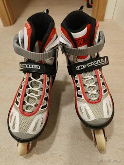 nastavitelné kolečkové (in-line) brusle 2v1 vel.37-40 - 6