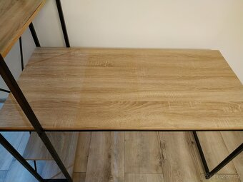 Psací stůl, regál 120cm - 6