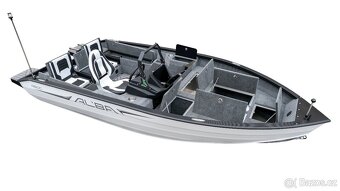 Prodám špičkový rybářský hliníkový člun ALBA 460 C - 6