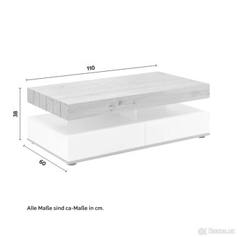 Konferenční stolek CARA - 6