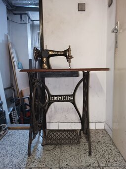 šicí stroj Singer r.v.:1908 - 6