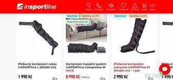 Kompresní masážní systém inSPORTline - 6