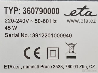 Ventilátor ETA Trinity 3607 90000 šedý - 6
