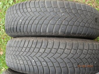 4xObutá zimní sada na ŠKODA OCTAVIA 2  195/65 R15 4x7,2MM - 6