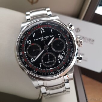 Baume & Mercier, model Capeland Chronograph orig. hodinky - 6