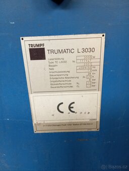 Trumpf Laser L3030 3kw - 6