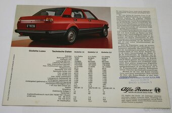 Prospekty Alfa Romeo Giulietta Lusso (bez datace) - 6