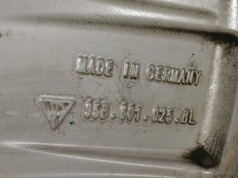 Porsche Macan - originál 19" alu Sport disky Fuchs - 6