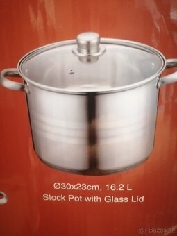 Gastro nové hrnce velký objem 10L,12,5L a 15L - 6