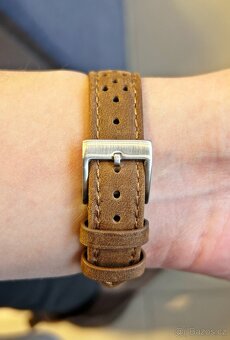 Československé mechanické vintage retro hodinky PRIM Datumat - 6