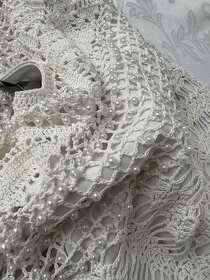 Morris - dáms. nové luxusní tílko s perličkami – XS/S? - 6