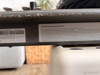 Xiaomi Electric Scooter 3 Lite - černá - 6