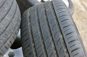 sada alu kol R16 letni pneu 205/55R16 dunlop 4x 7mm - 6