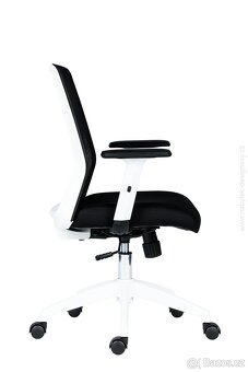 Prodám Kancelářská židle 2ks NOVELLO WHITE-BLACK - 6