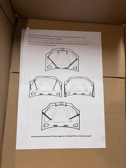 Deflektor predni kapoty VW Caddy/Touran - 6