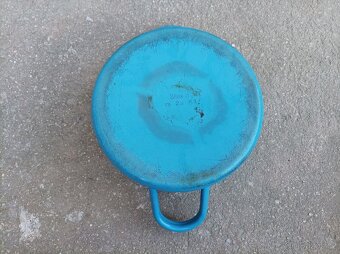 Smaltovaný modrý hrnec, průměr 20 cm - 6