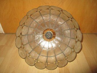 lustr, světlo, stínidlo, vitrážový, styl Tiffany - 6