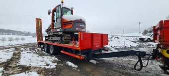 Podvalník, podval, valník, tandem, vlek, přívěs, trailer, - 6