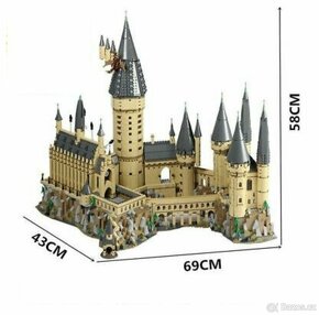 Harry Potter stavebnice 6 + figúrky - typ lego - nové - 6