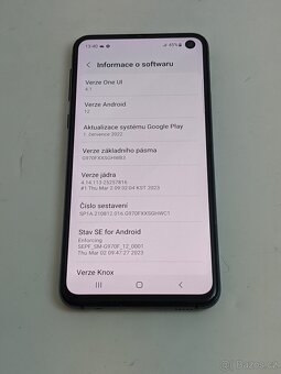 Samsung Galaxy S10e 6/128gb black. Záruka 6 měsíců. - 6