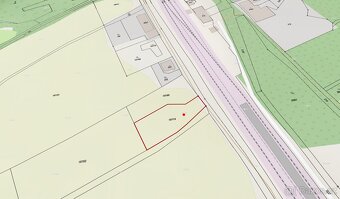 Stavební pozemek 1300 m² ve Václavicích u Provodova-Šonova - 6