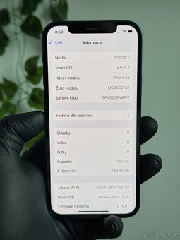 iPhone 12 256GB - 100% baterie, DPH - 6