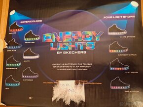 Dětské boty Skechers svítící vel. EUR 33,5 - 6