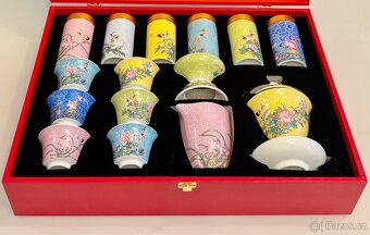 Krásná nová čínská čajová porcelánová souprava - 6