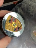 Porsche středové krytky 4ks (pokličky) 65mm 5.barvy - 6