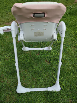 Jídelní dětská židlička Kinderkraft YUMMY pink - 6