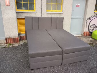 Manželská postel 200x180 s úložným prostorem - 6