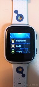 Chytré hodinky s GPS a SIM Carneo GuardKid+ 4G Platinum Blue - 6