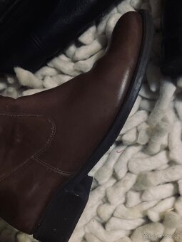 Lasocki+kot. boty vel 38 + kož. kabelka zdarma - 6