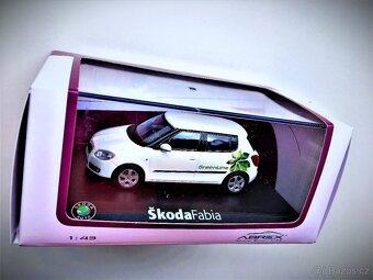 Model ŠKODA Fabia II "GREEN LINE"  Abrex 1/43 - 6