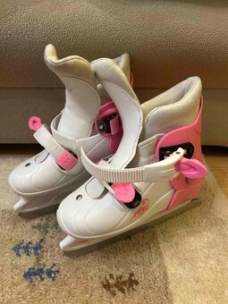 NASTAVITELNÉ DÍVČÍ LEDNÍ BRUSLE VEL. 29 - 32 - 6