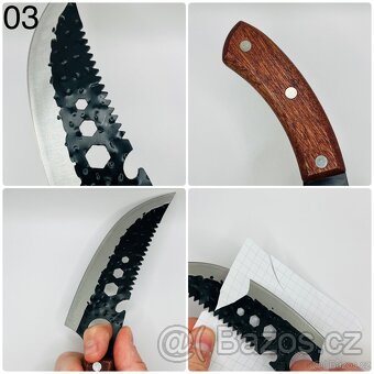 Nůž pevný (různé druhy) 2 - 6