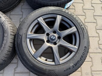 4x al kola 5x114.3 17 + NOVÉ pneu letní 225/60R17 - 6